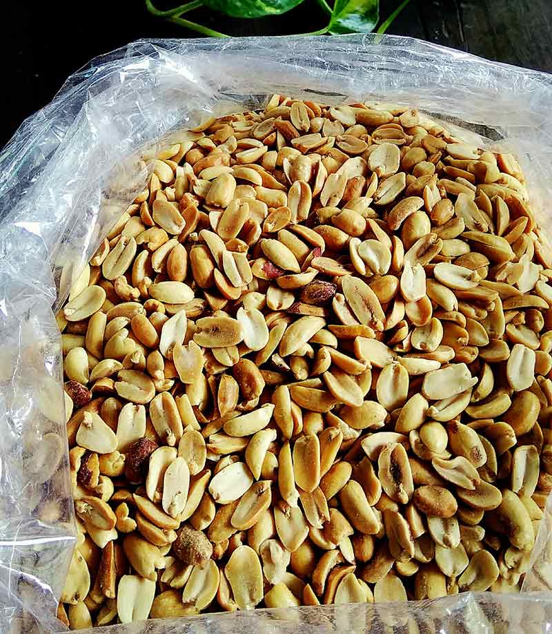 Nguyên liệu bánh tráng trộn Lạc rang