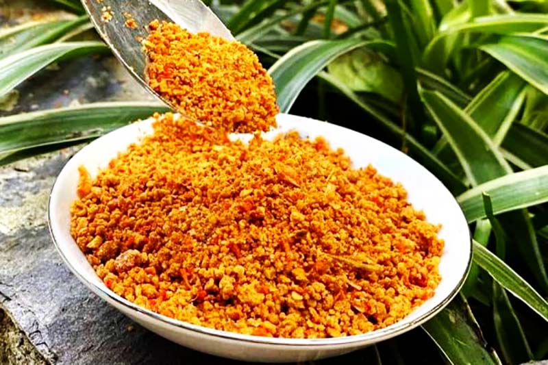 nguyên liệu bánh tráng trộn muối tôm Tây Ninh